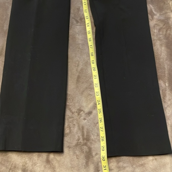 ELIE TAHARI | Black Straight Leg High Waisted Stretch Wool Trousers - sz 6 - Picture 11 of 11